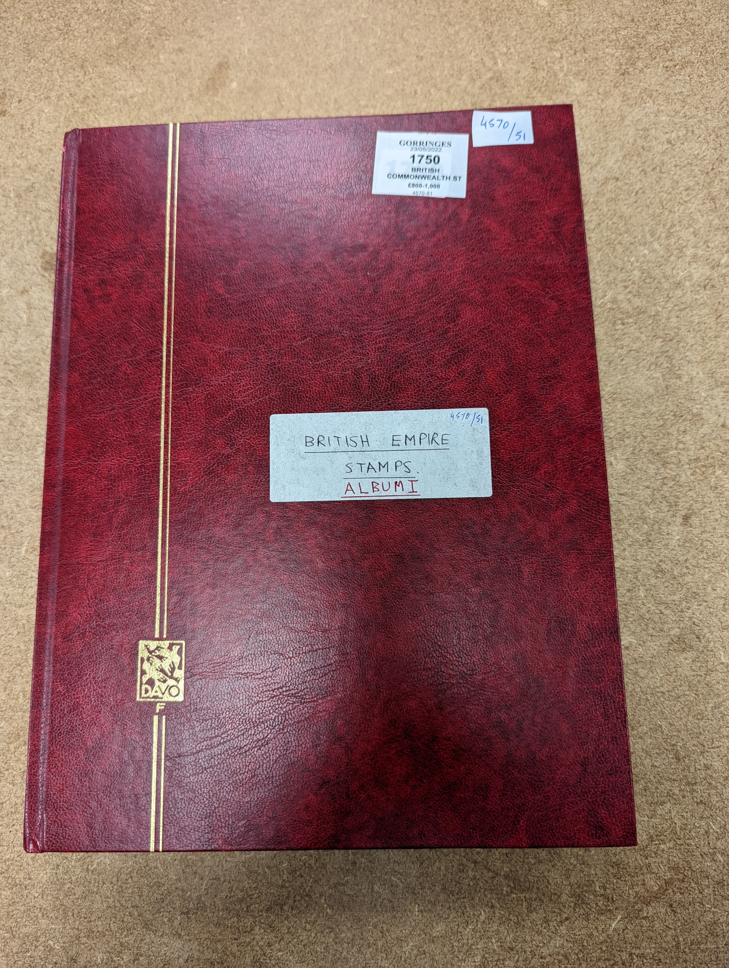 British Commonwealth stamps in stock book with Ascension 1922 set overprinted specimen, 1924 set mint, Bahamas, Barbados Britannia Heads, Cyprus 1928 anniversary set- £1 mint, Falkland 1s. 1878 1d claret mint (and certif